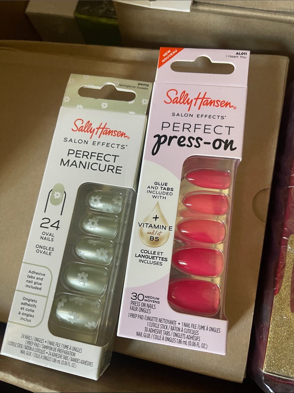 Sally Hansen Perfect Press-On Nails — Pink Ombre